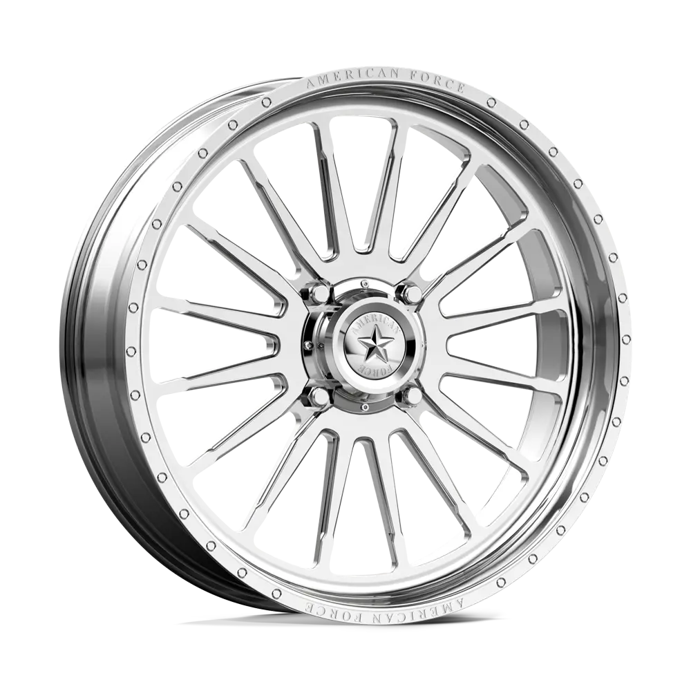 American Force Powersports AFW Alpine 22X7 4X156 0mm Polished - main product image