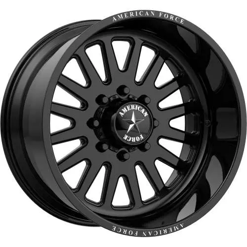 American Force AFW Atom 20X10 5X127 -25mm Gloss Black - image principale du produit