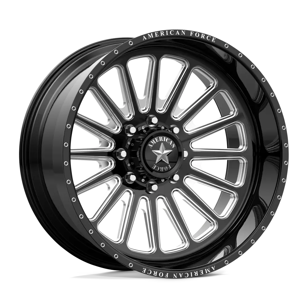 American Force AFW Battery 24X12 8X170 -55mm Gloss Black - image principale du produit