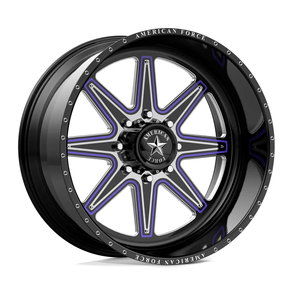 American Force AFW Evade 20X10 5X127 -25mm Gloss Black - image principale du produit