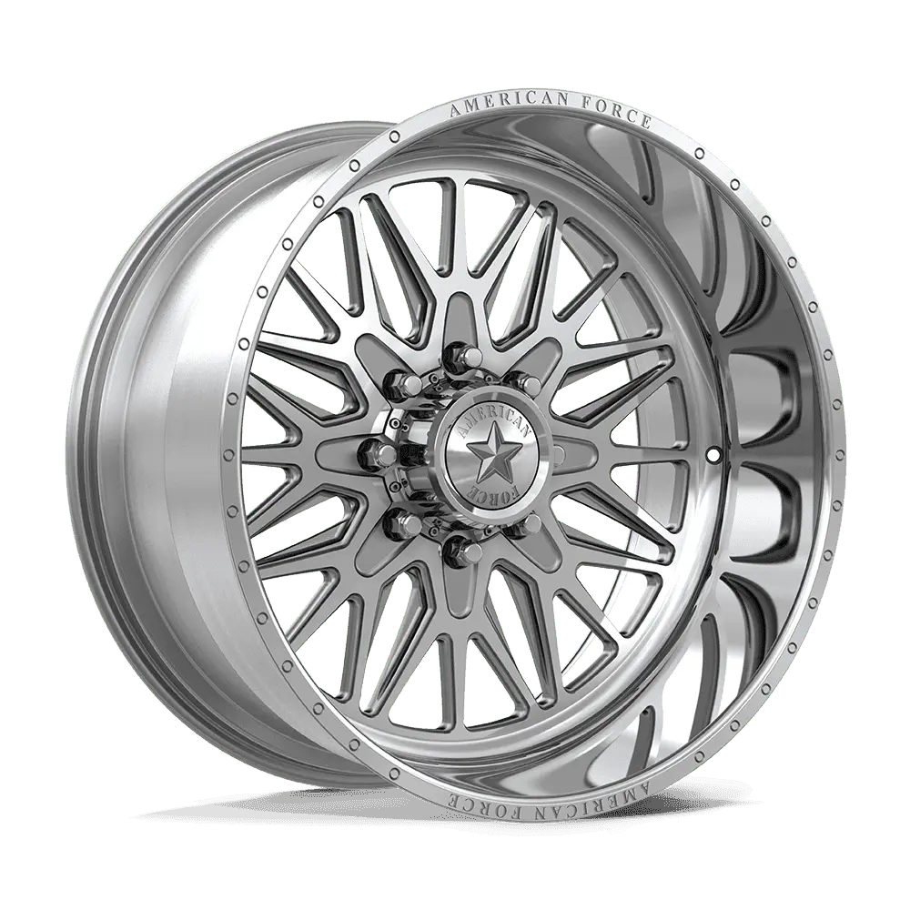 American Force Cast AFW Iceberg 24X12 6X135 -40mm Polished - main product image