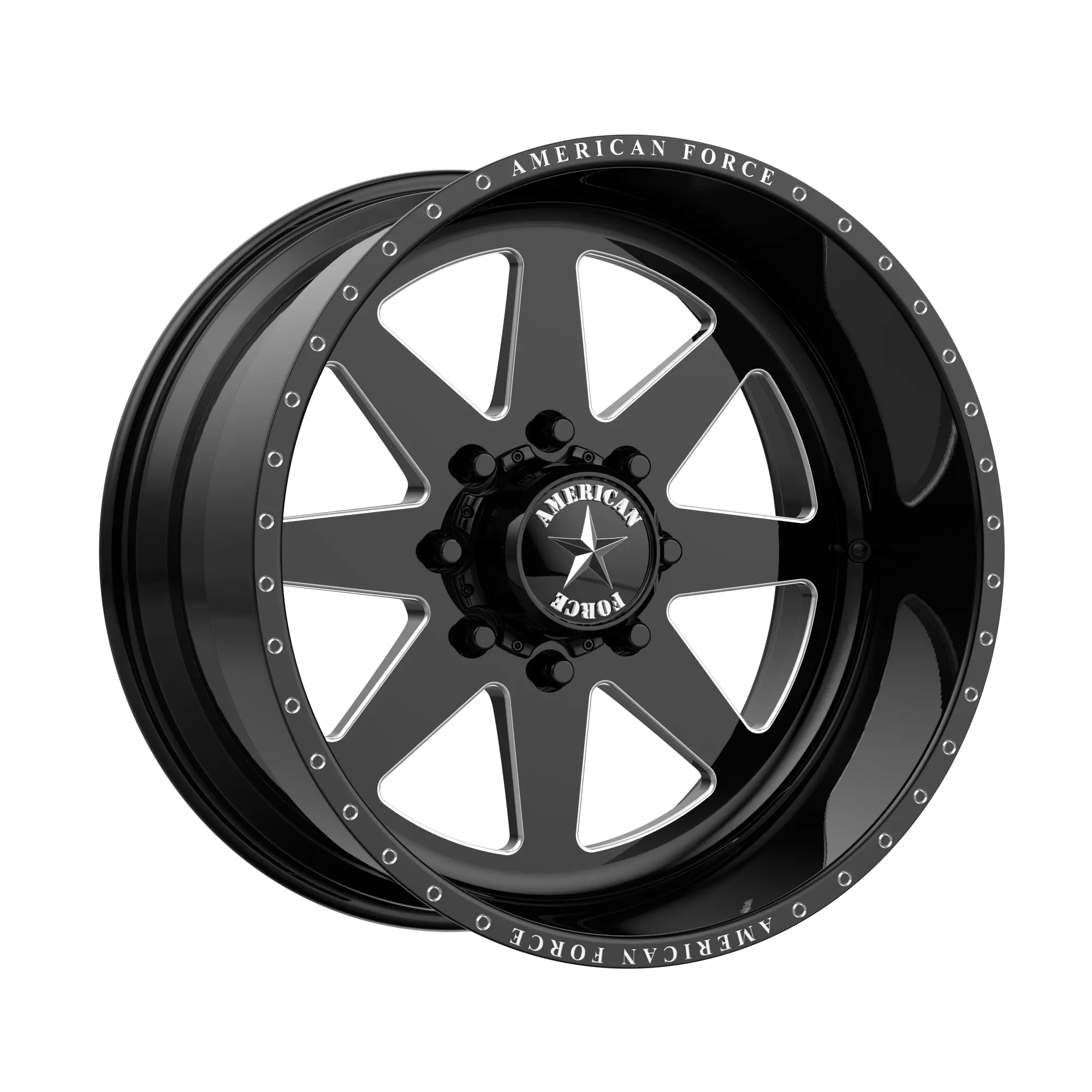 American Force AFW Independence 24X8.25 10X225 Flat Black - image principale du produit