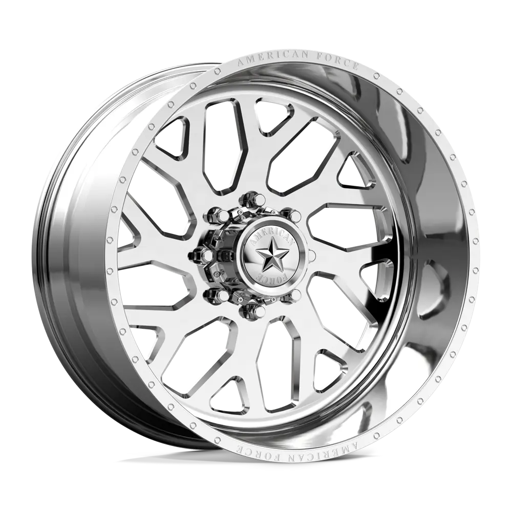 American Force AFW Lucky 24X14 8X165.1 -73mm Polished - main product image
