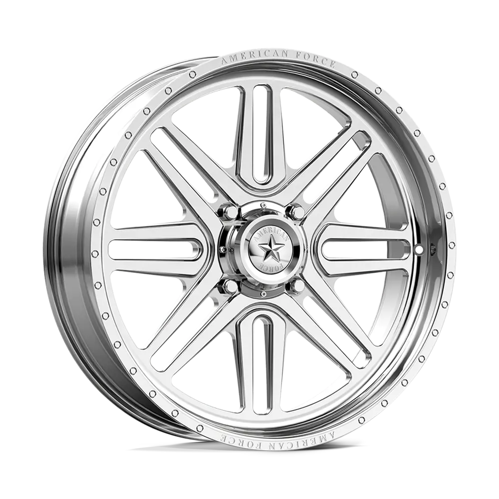American Force Powersports AFW Summit 20X7 4X156 0mm Polished - image principale du produit