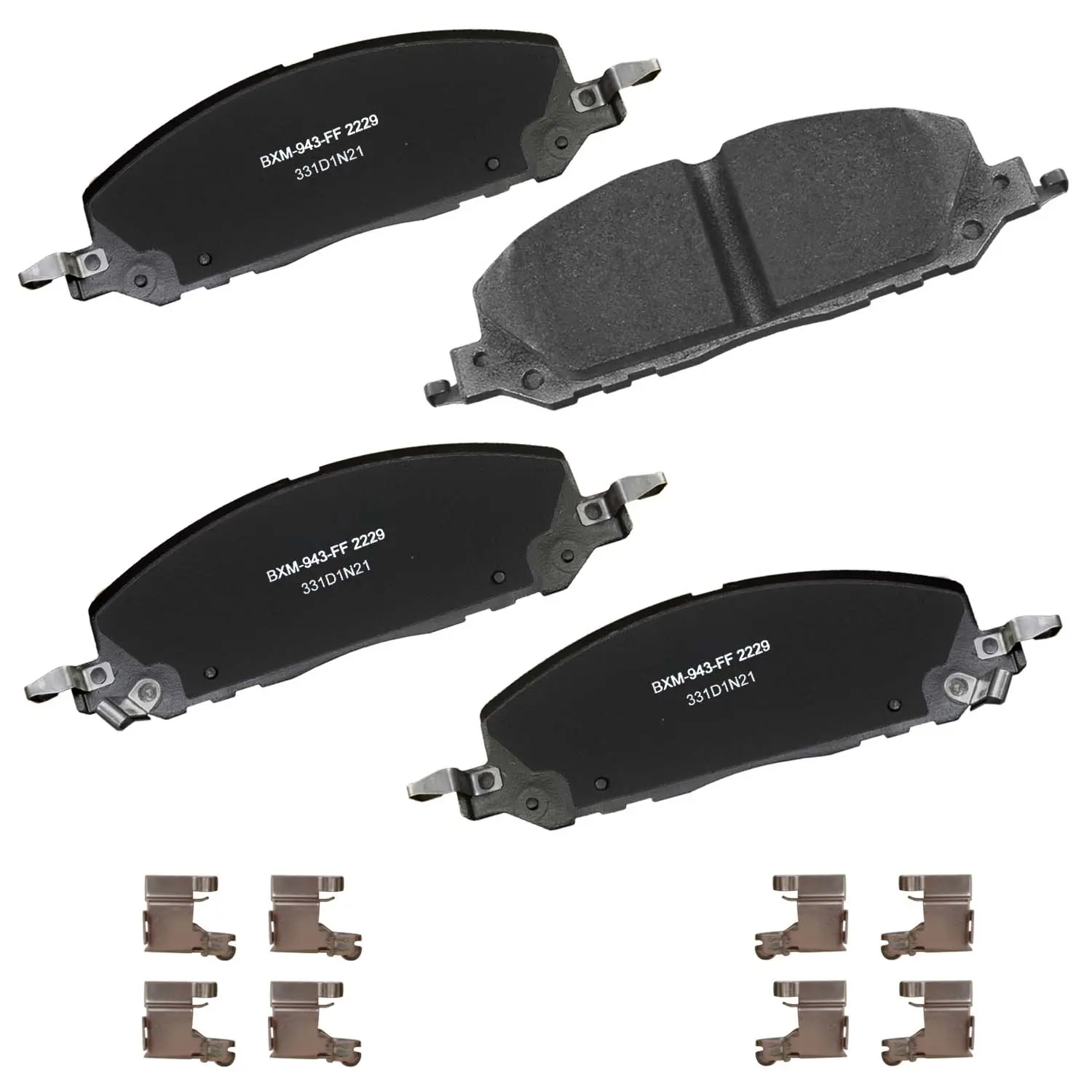 Bendix Premium Semi-Metallic Disc Brake Pads - image principale du produit