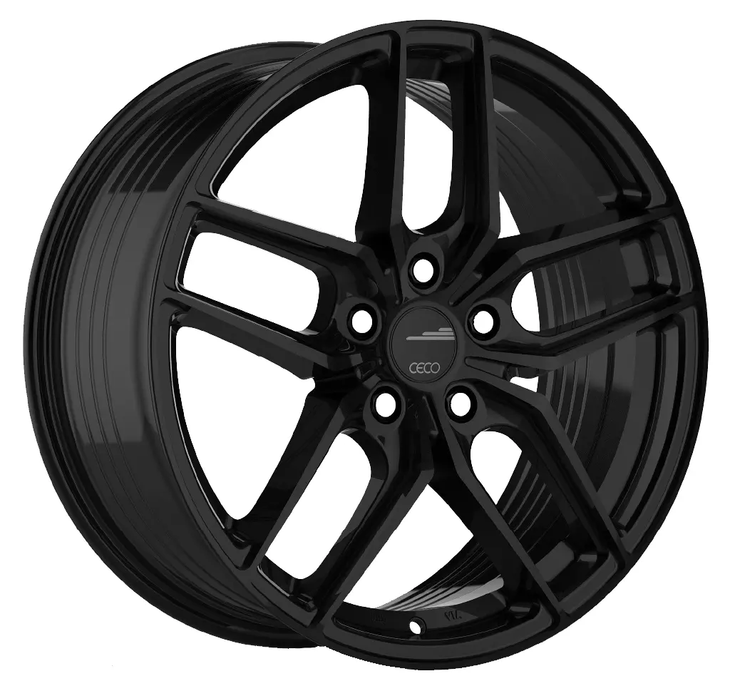 Ceco C01 16X7 5X114.3 ET 40mm Gloss Black - main product image