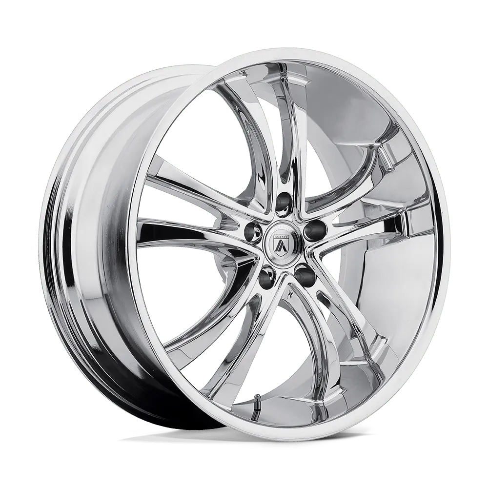 Asanti Black ABL-6 22X9 5X115 15mm Chrome - main product image