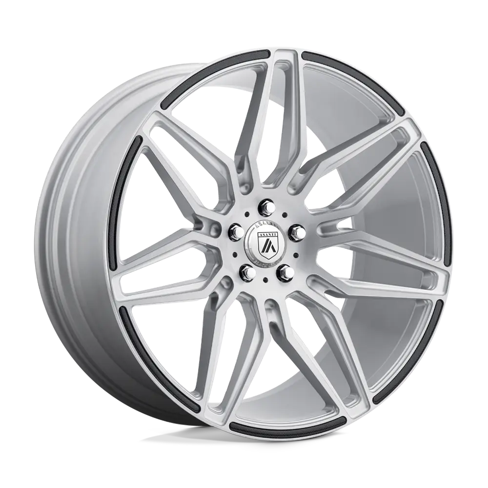 Asanti ABL-11 Sirius 22X10.5 5X115  25mm Brushed Silver Carbon Fiber Insert - image principale du produit