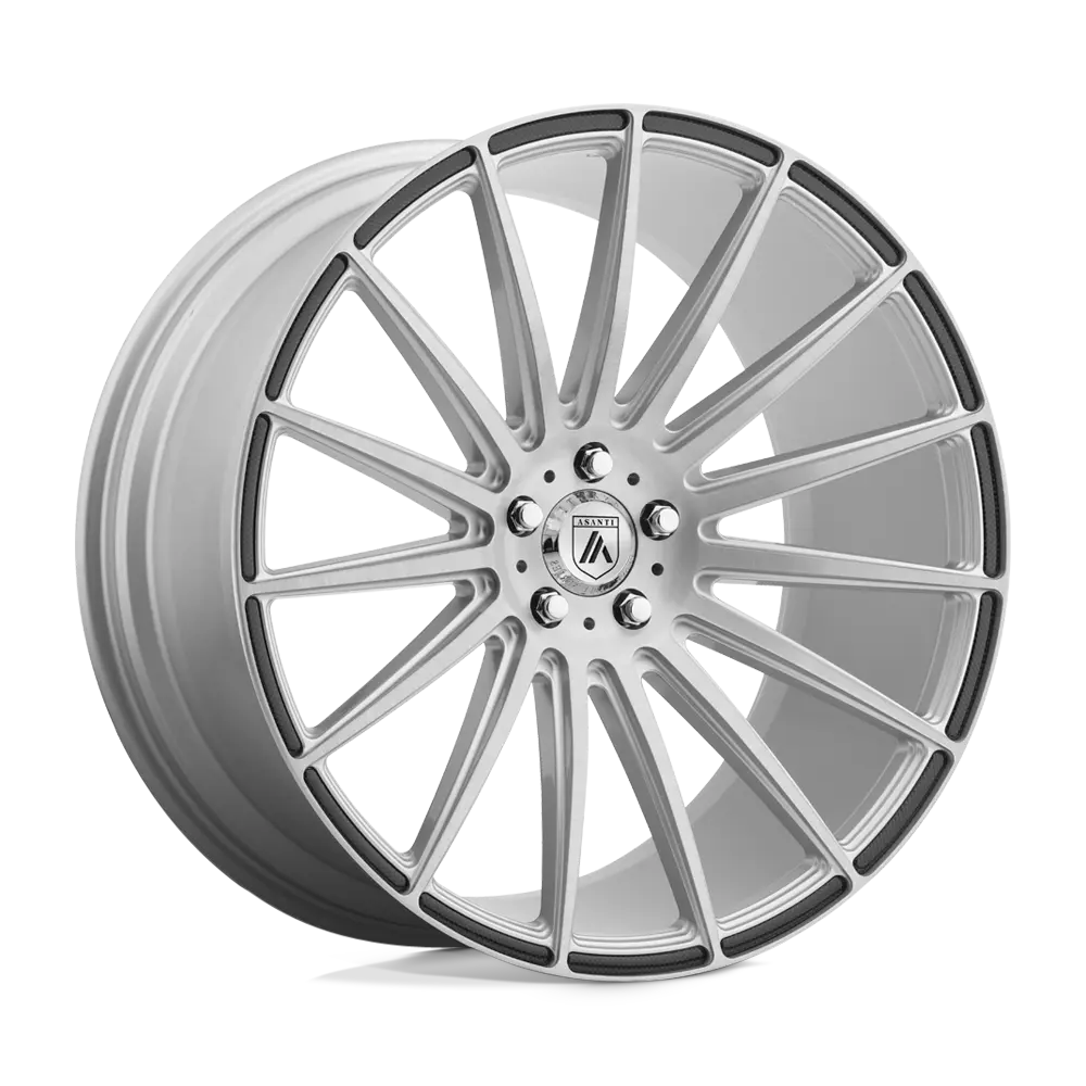 Asanti ABL-14 Polaris 22X10.5 5X115 25mm Brushed Silver Carbon Fiber Insert - image principale du produit