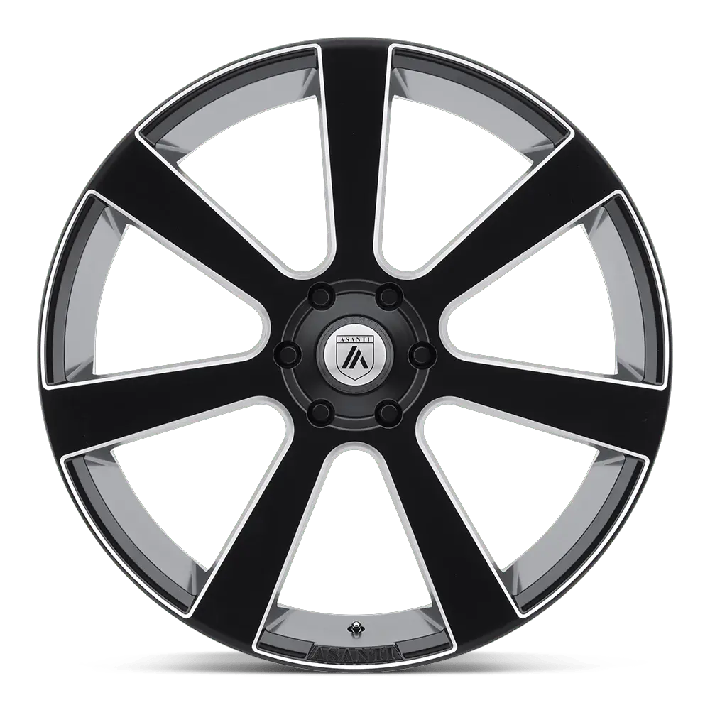 Asanti ABL-15 Apollo 22X9 5X120 ET 35mm Satin Black Milled miniature 2
