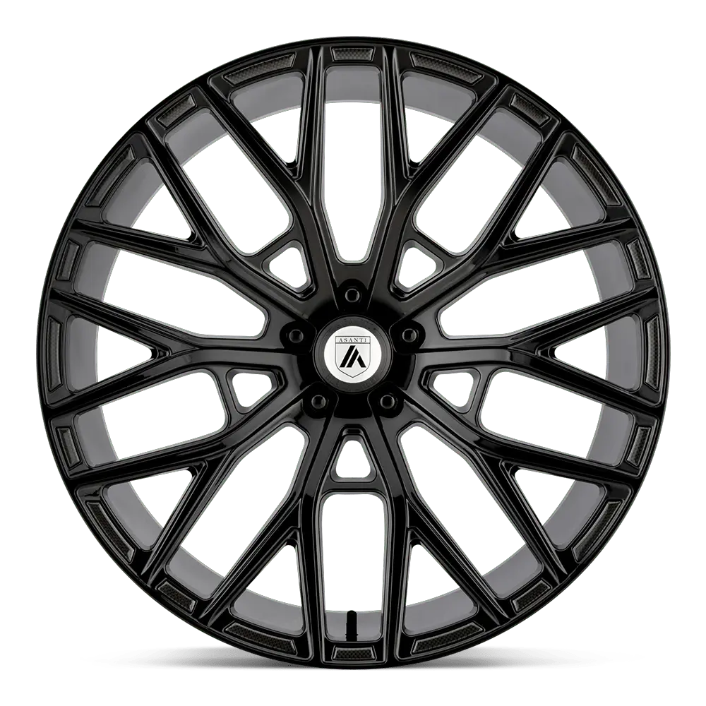 Asanti ABL-21 Leo 20X8.5 5X112  38mm Gloss Black miniature 2