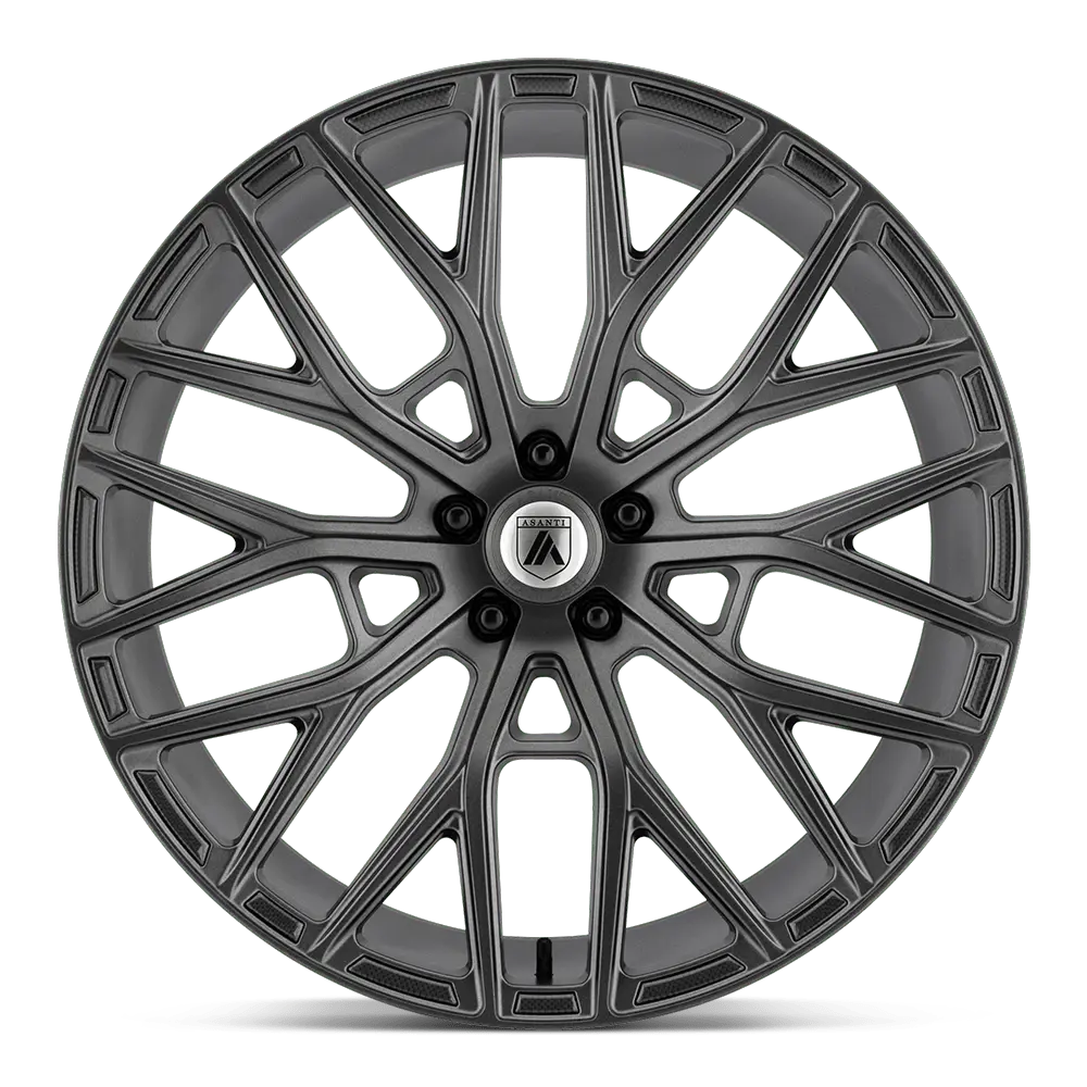 Asanti ABL-21 Leo 22X10.5 5X112  35mm Matte Graphite miniature 2