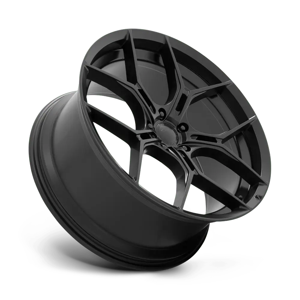 Asanti ABL-37 Monarch 20X9 5X120  38mm Satin Black miniature 2