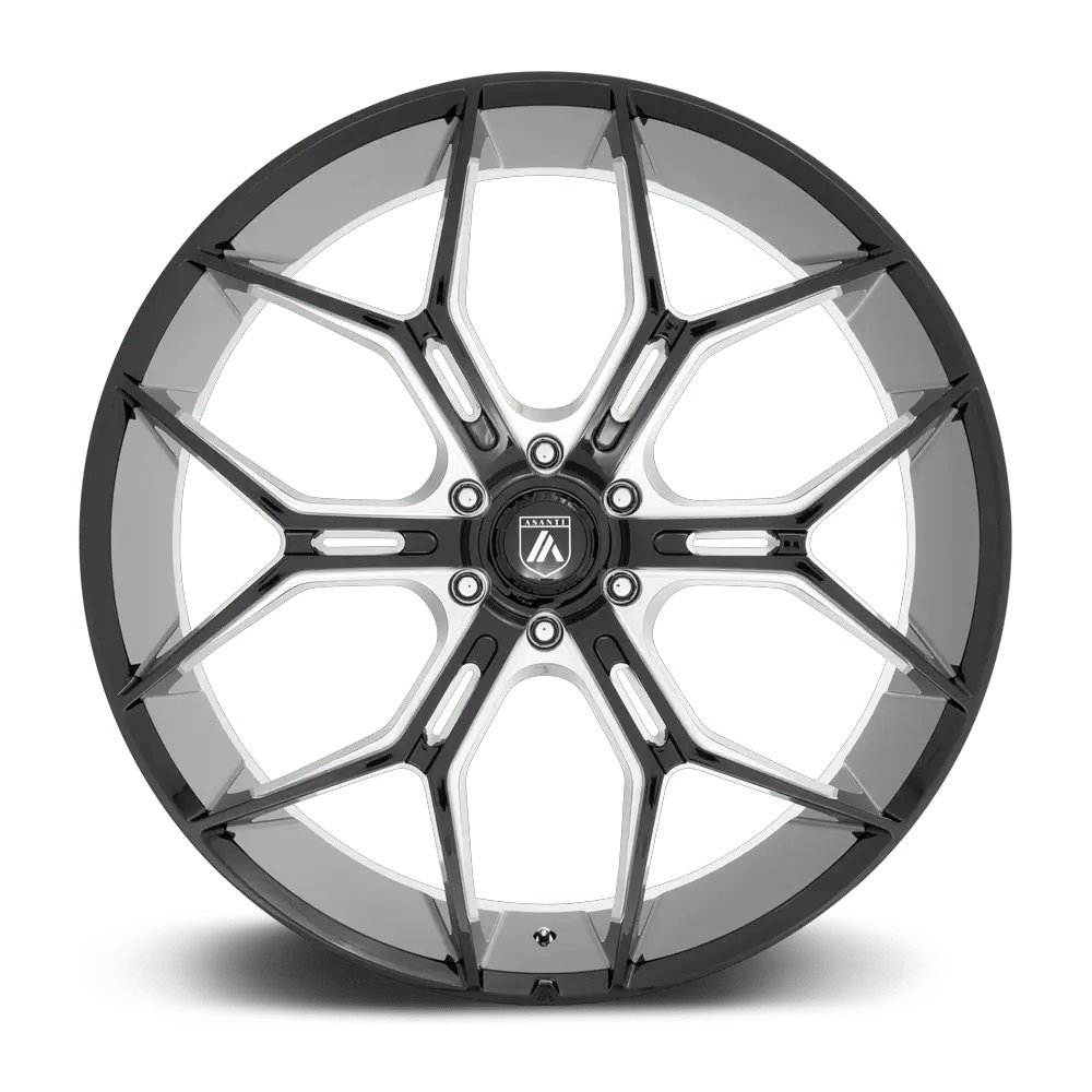 Asanti ABL-38 Monarch Truck 22X9.5 6X120 ET 38mm Gloss Black Milled miniature 3