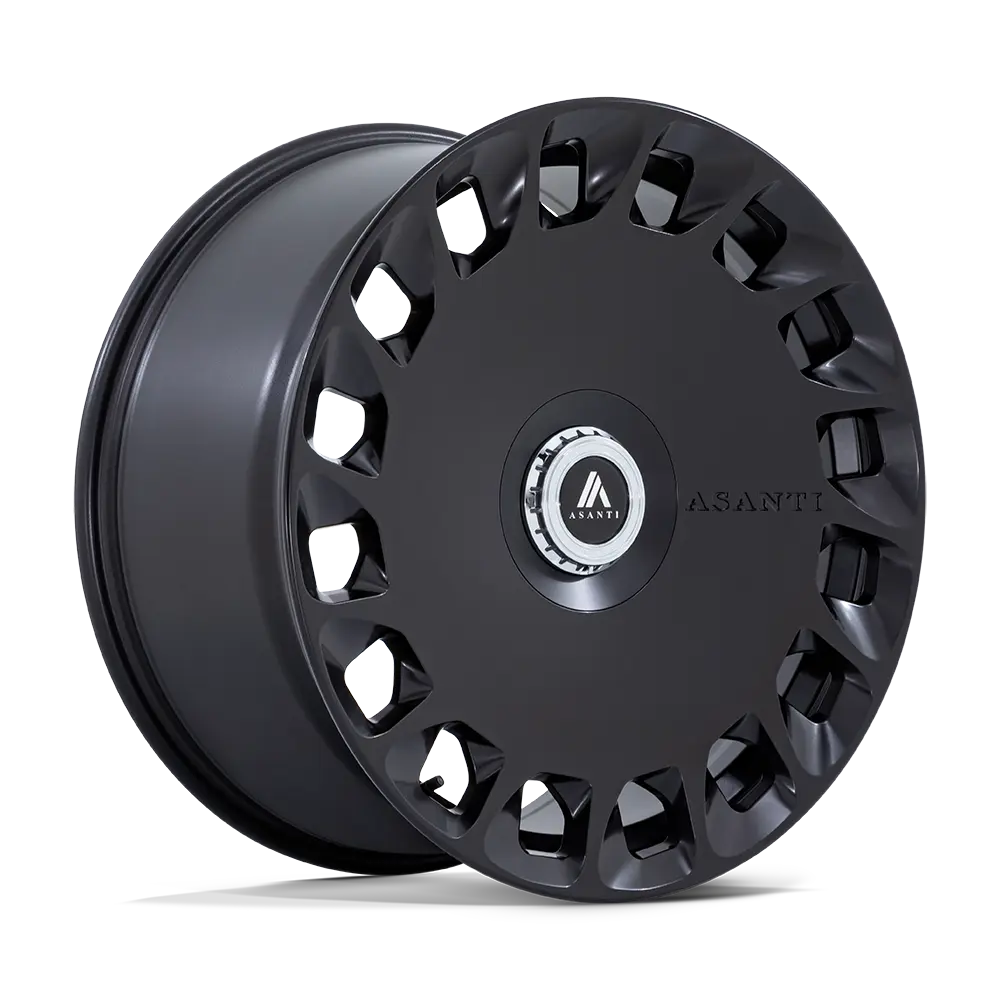 Asanti ABL-45 Aristocrat 20X9 5X115 / 5X120 ET 15mm Matte Black