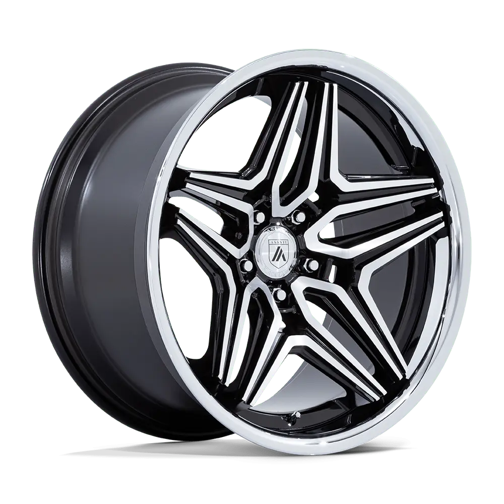 Asanti ABL-46 Duke 22X9 5X120 ET 15mm Gloss Black Machined