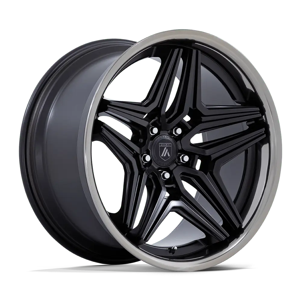 Asanti ABL-46 Duke 22X9 5X120 ET 15mm Satin Black With Ddt Lip
