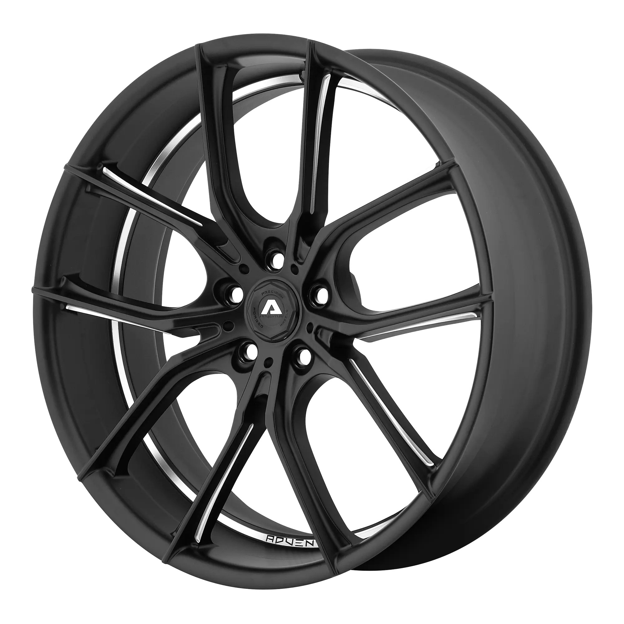 Adventus AVX-6 20X10 5X114.3 38mm Matte Black Milled - main product image