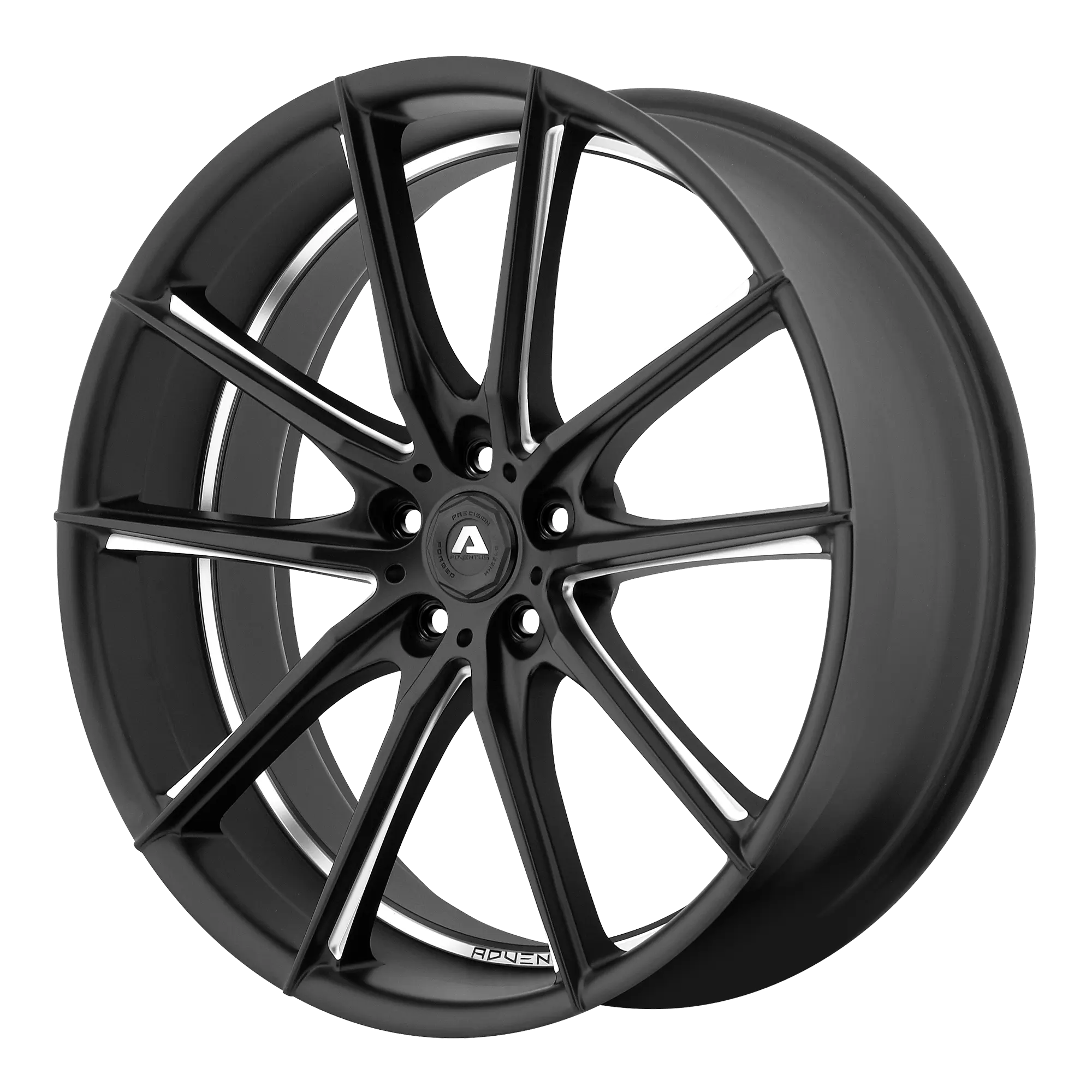 Adventus AVX-10 20X10 5X120 35mm Matte Black Milled - image principale du produit