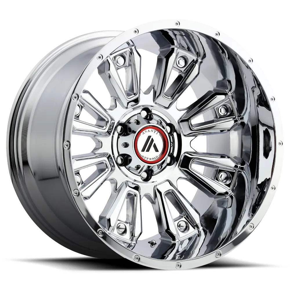 Asanti AB808 Blackhawk 20X9 6X135 -12 mm Chrome - image principale du produit