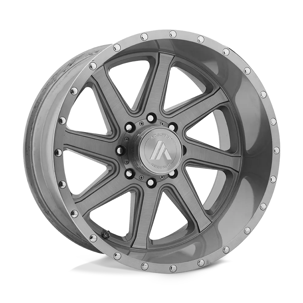 Asanti AB814 Windmill 20X12 6X135 -40 mm Titanium-Brushed - image principale du produit