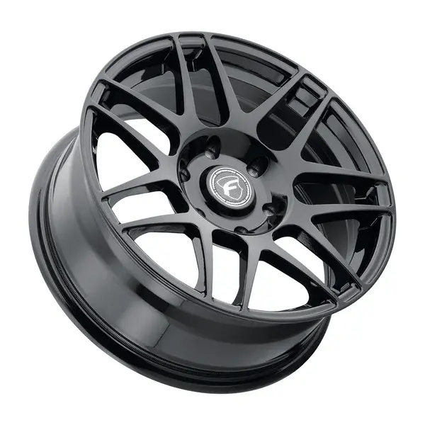 Forgestar F14 Drag 17X7 6X135 ET 20mm Gloss Black miniature 3