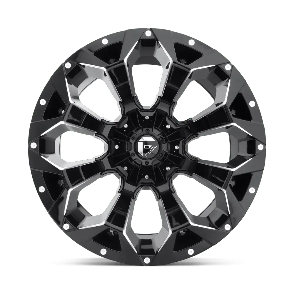 Fuel Off-Road D576 Assault 17X9 5X114.3 / 5X127 ET 1mm Gloss Black Milled miniature 2