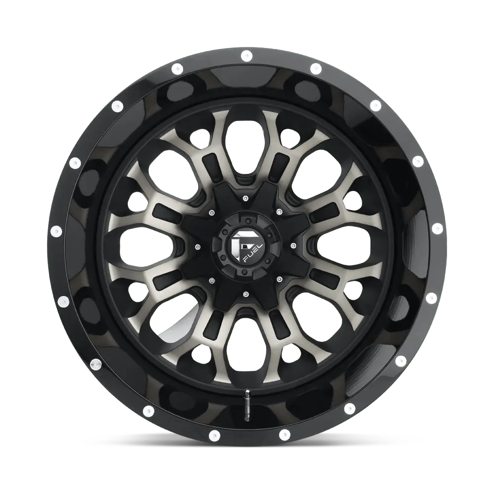 Fuel Off-Road D561 Crush 18X9 8X165.1 ET 1mm Gloss Machined Double Dark Tint thumbnail 3