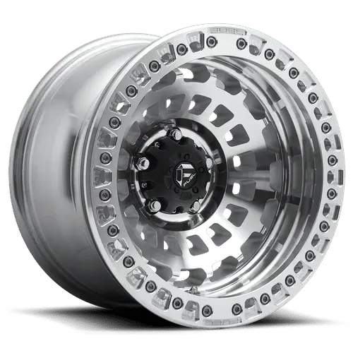 Fuel Off-Road D102 Zephyr Beadlock 17X9 5X127 ET -15mm Gloss Machined