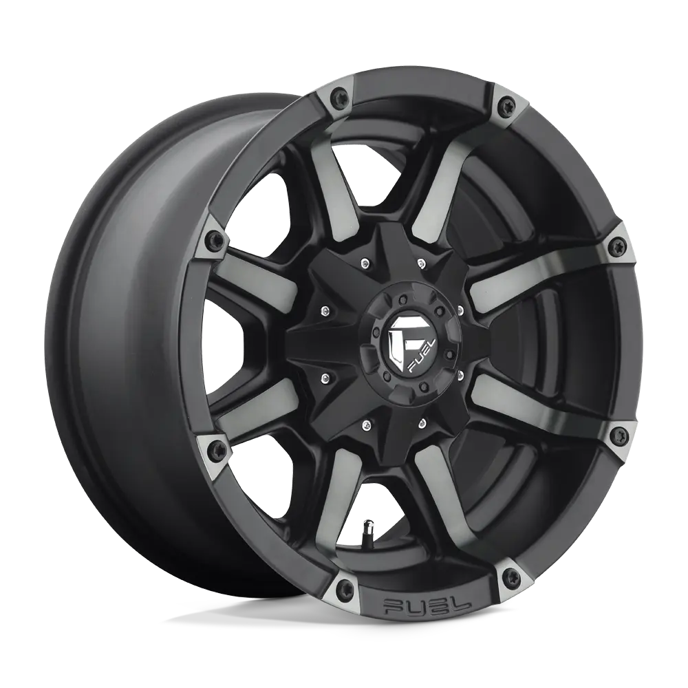 Fuel Off-Road D556 Coupler 17X9 6X114.3 ET 1mm Matte Black Double Dark Tint