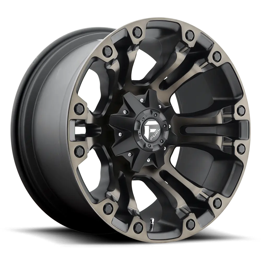 Fuel Off-Road D569 Vapor 17X9 6X114.3 ET 1mm Matte Black Double Dark Tint