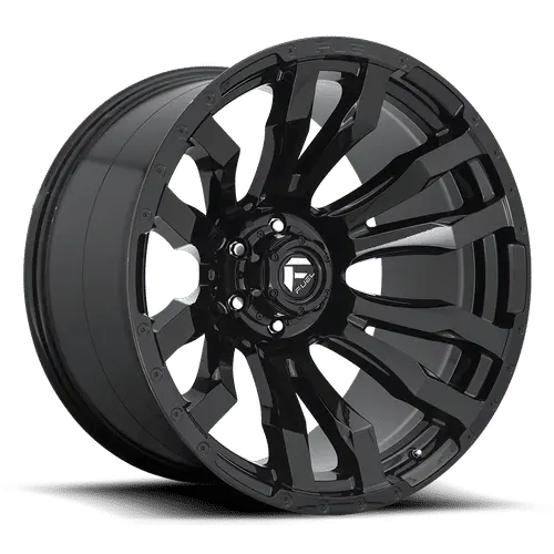 Fuel Off-Road D675 Blitz 16X8 5X139.7 ET 1mm Gloss Black