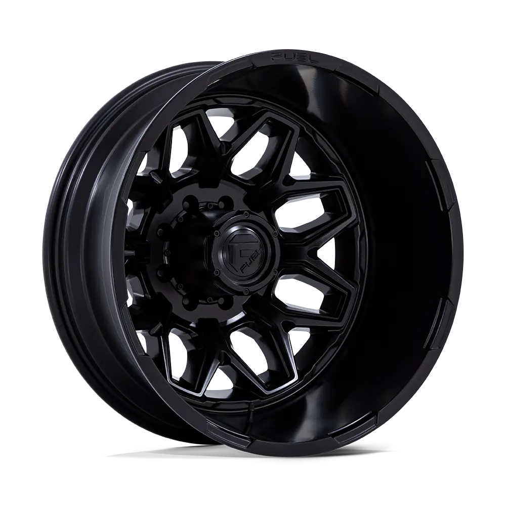Fuel Off-Road D871 Flux Dually 20X8.25 8X210 ET -201mm Blackout