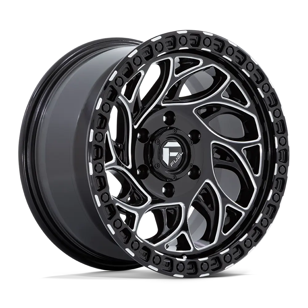 Fuel Off-Road D840 Runner 15X8 5X139.7 ET -19mm Gloss Black Milled