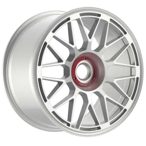 Fondmetal 9Evo 20X10.5 Centerlock ET 48mm Gloss Silver