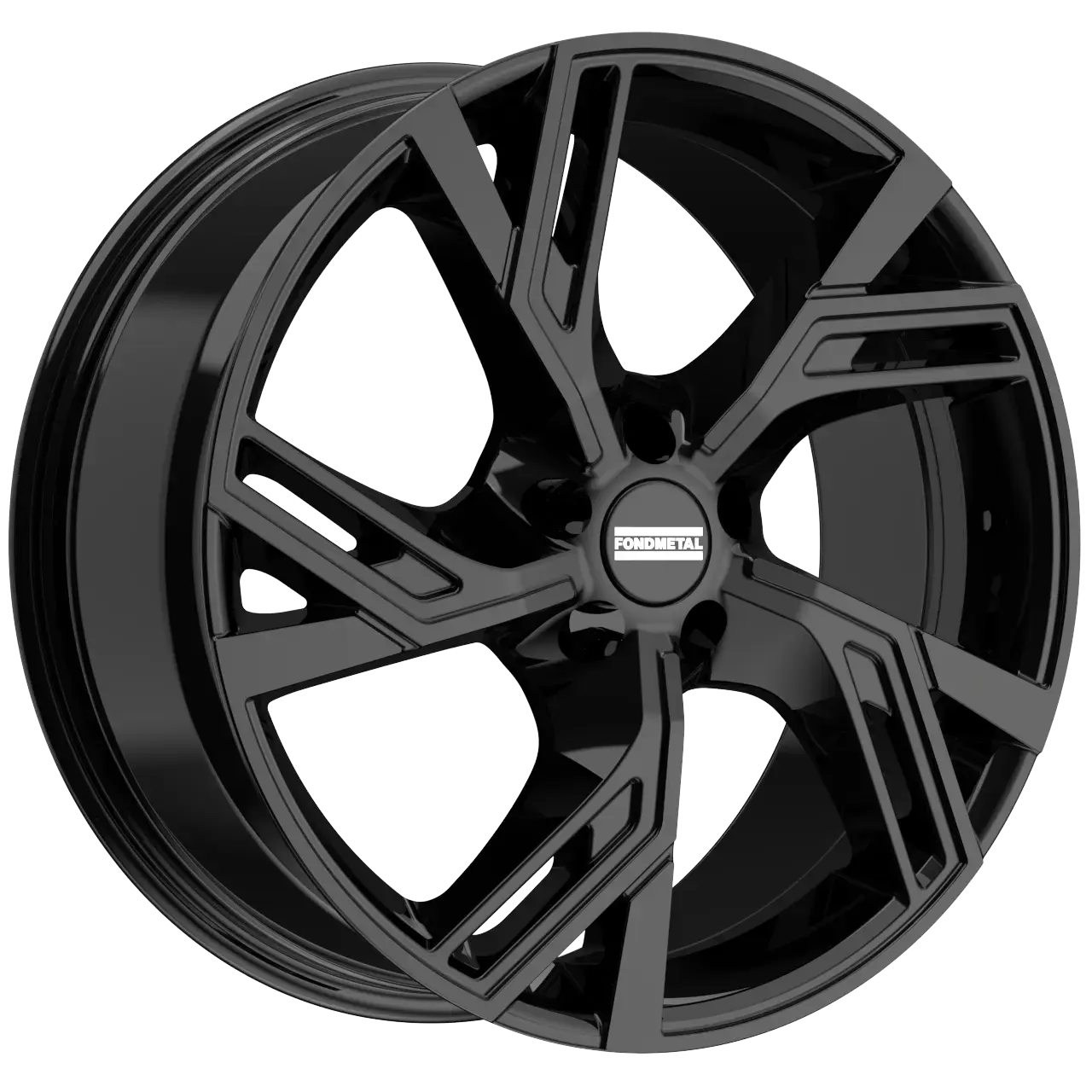 Fondmetal Atena 20X8.5 5X108 ET 45mm Black