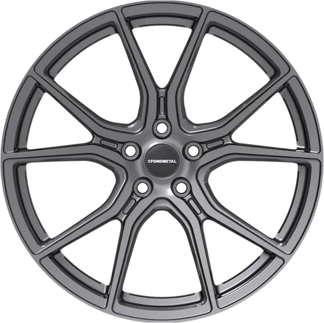 Fondmetal STC45 20X10.5 5X114.3 ET 45mm Matte Titanium thumbnail 2