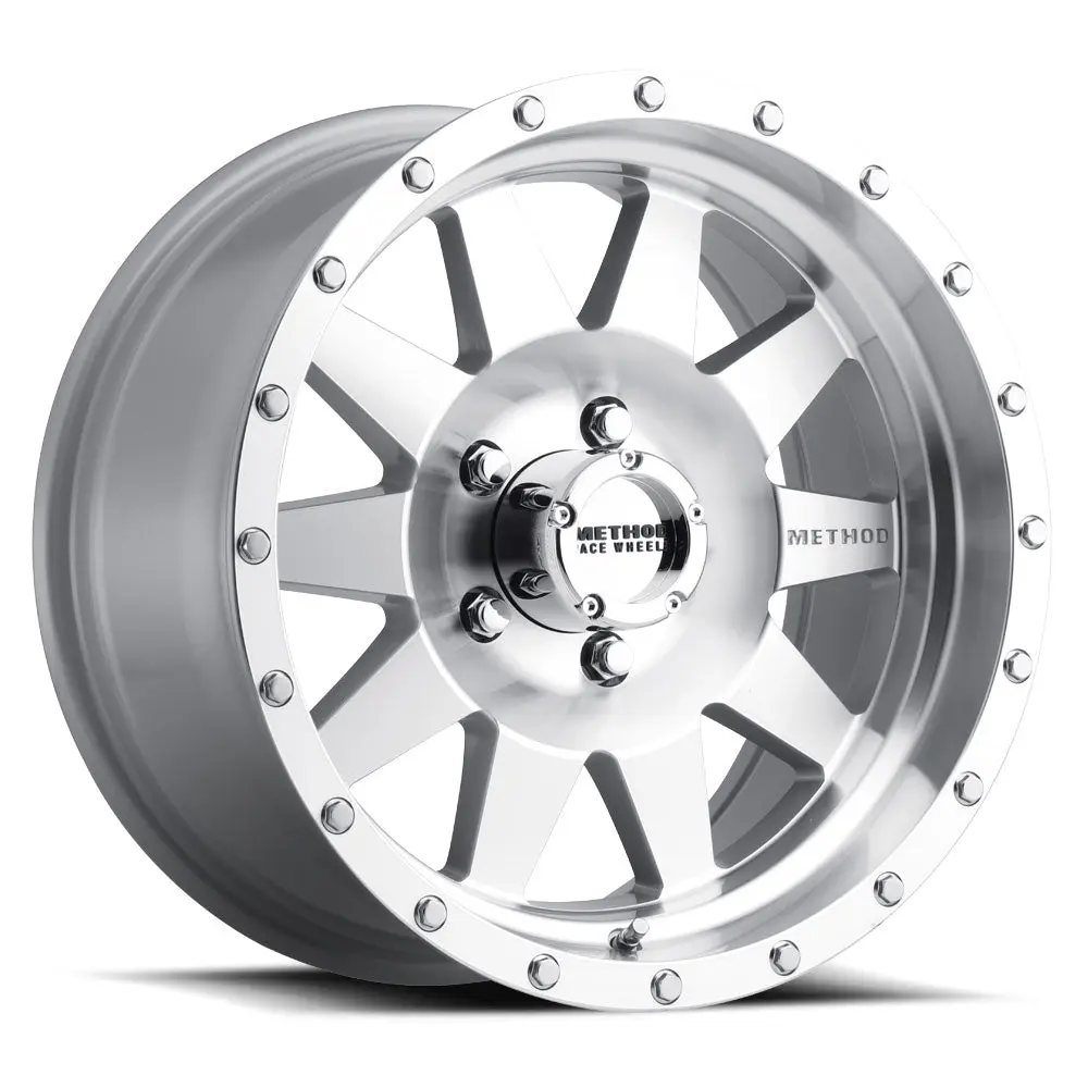 Method Race Wheels MR301 The Standard 15X7 5X114.3 ET -6mm Machined - Clear Coat