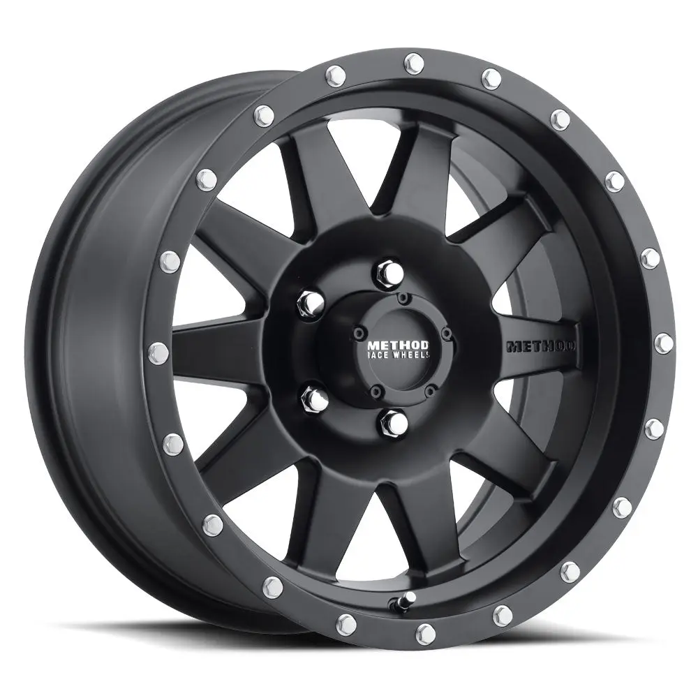 Method Race Wheels MR301 The Standard 16X7 8X165.1 ET 0mm Matte Black - main product image