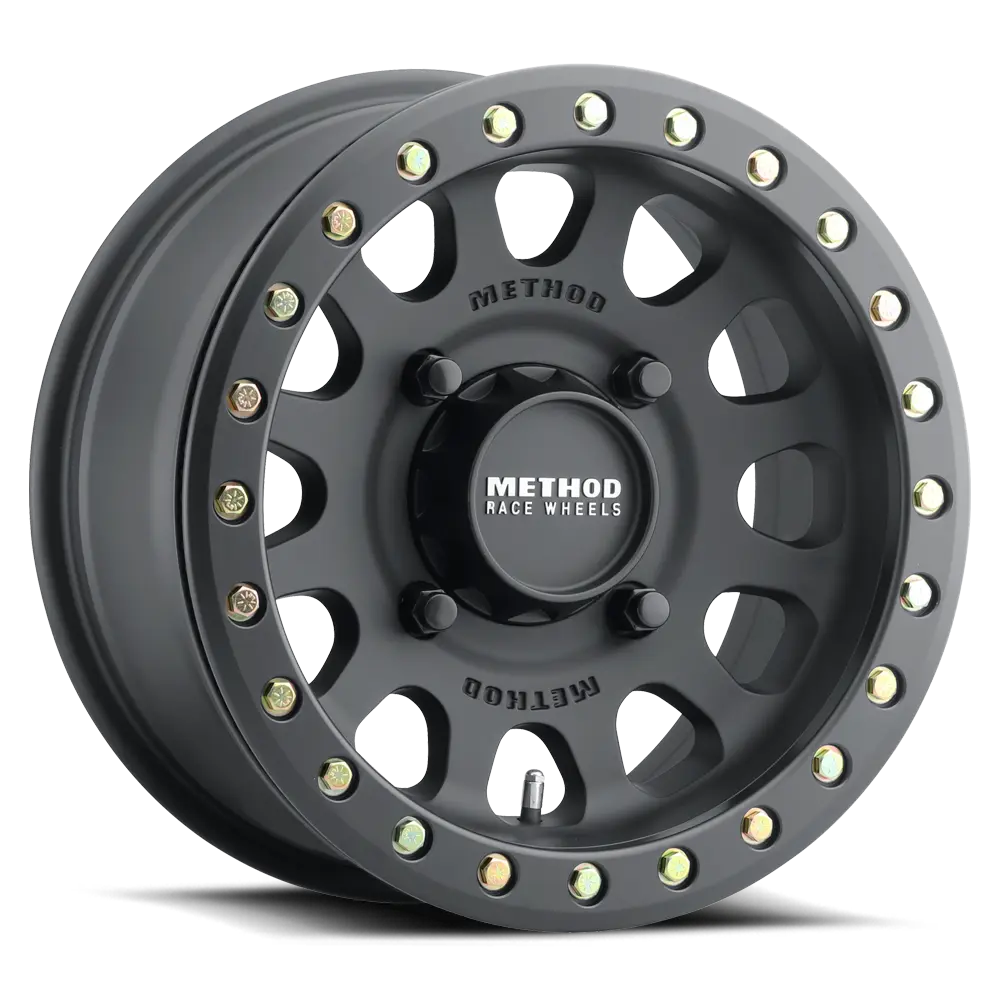 Method Race Wheels MR401 UTV Beadlock 15X7 5X114.3 ET 38mm Matte Black - image principale du produit