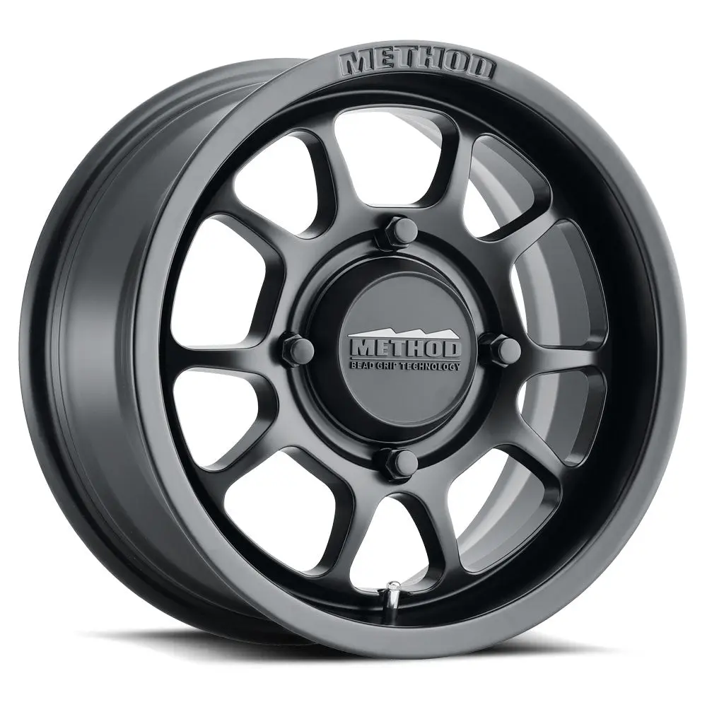 Method Race Wheels MR409 Bead Grip 15X7 5X114.3 ET 38mm Matte Black - image principale du produit