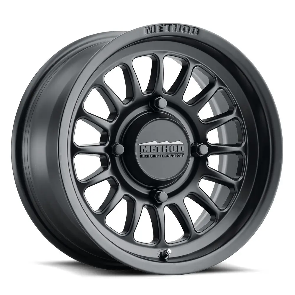 Method Race Wheels MR411 Bead Grip 15X7 5X114.3 ET 38mm Matte Black - image principale du produit