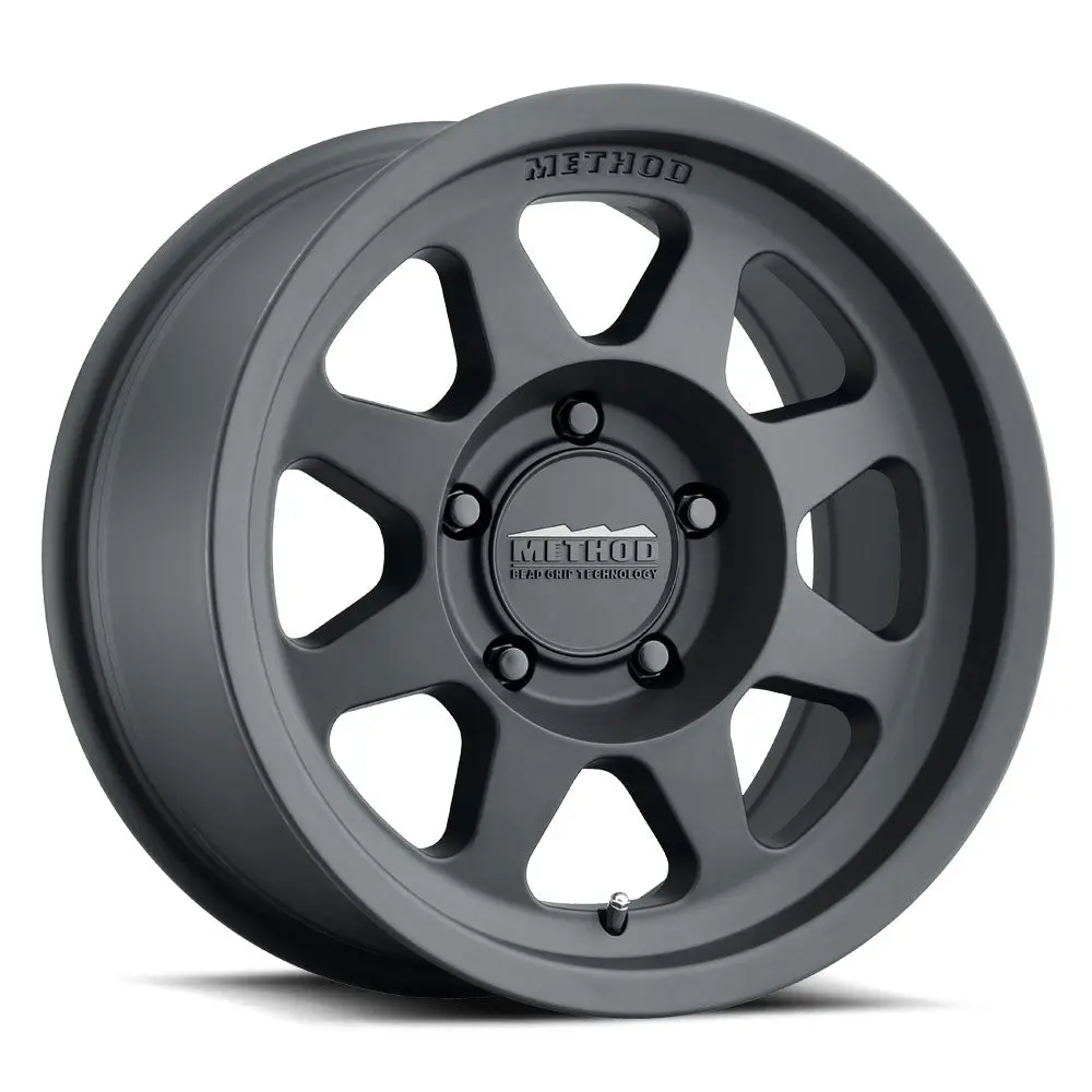 Method Race Wheels MR701 Bead Grip 16X8 5X120 ET 0mm Matte Black - image principale du produit