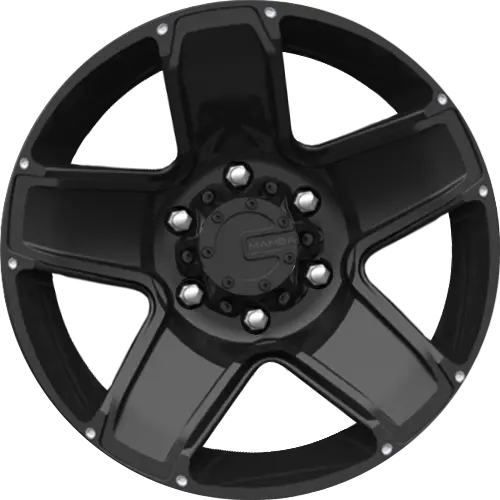 Mamba Offroad Wheels M13 16X8 5X114.3 ET 13mm Matte Black miniature 2