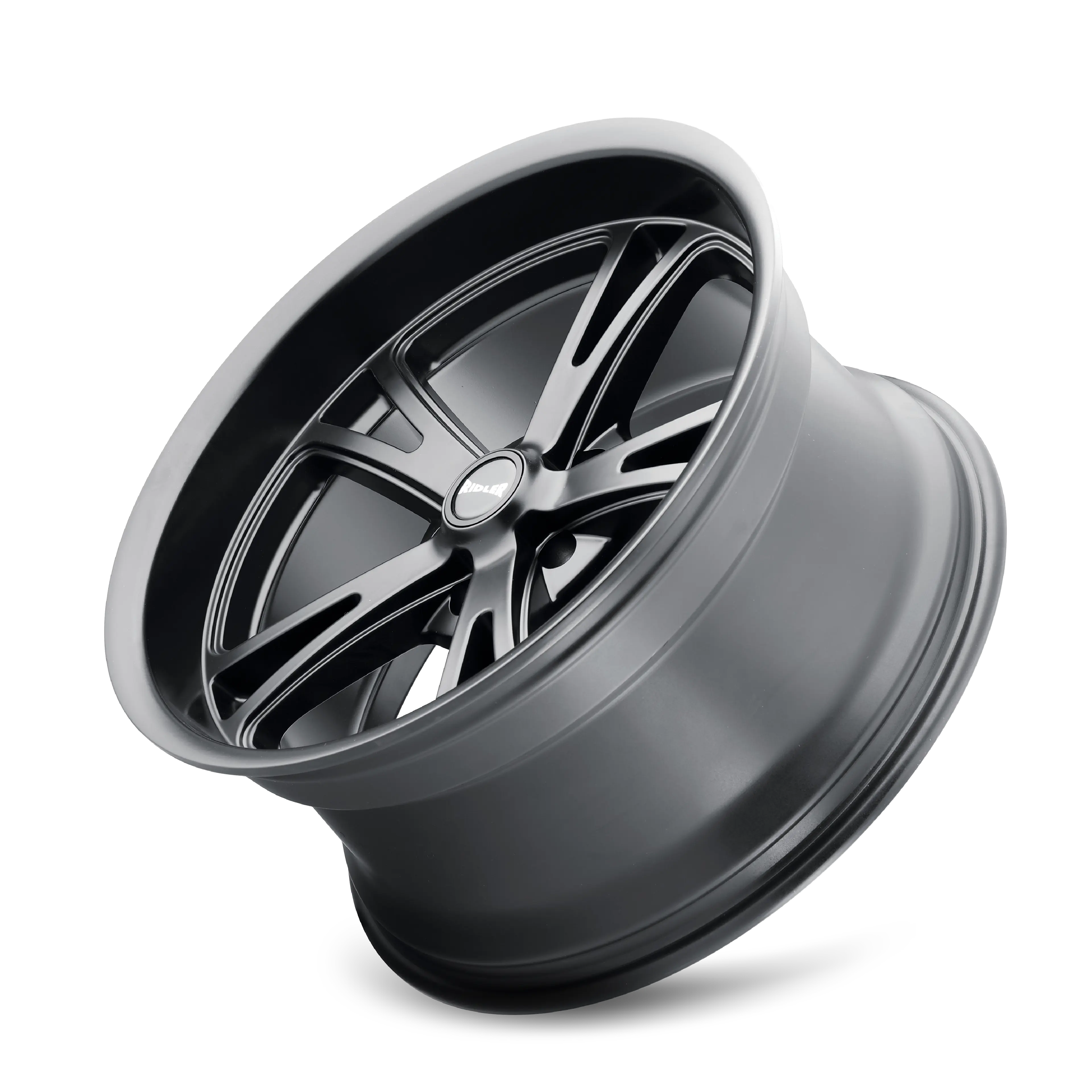 Ridler Wheels 606 20X9 5X115 ET 18mm Matte Black miniature 3