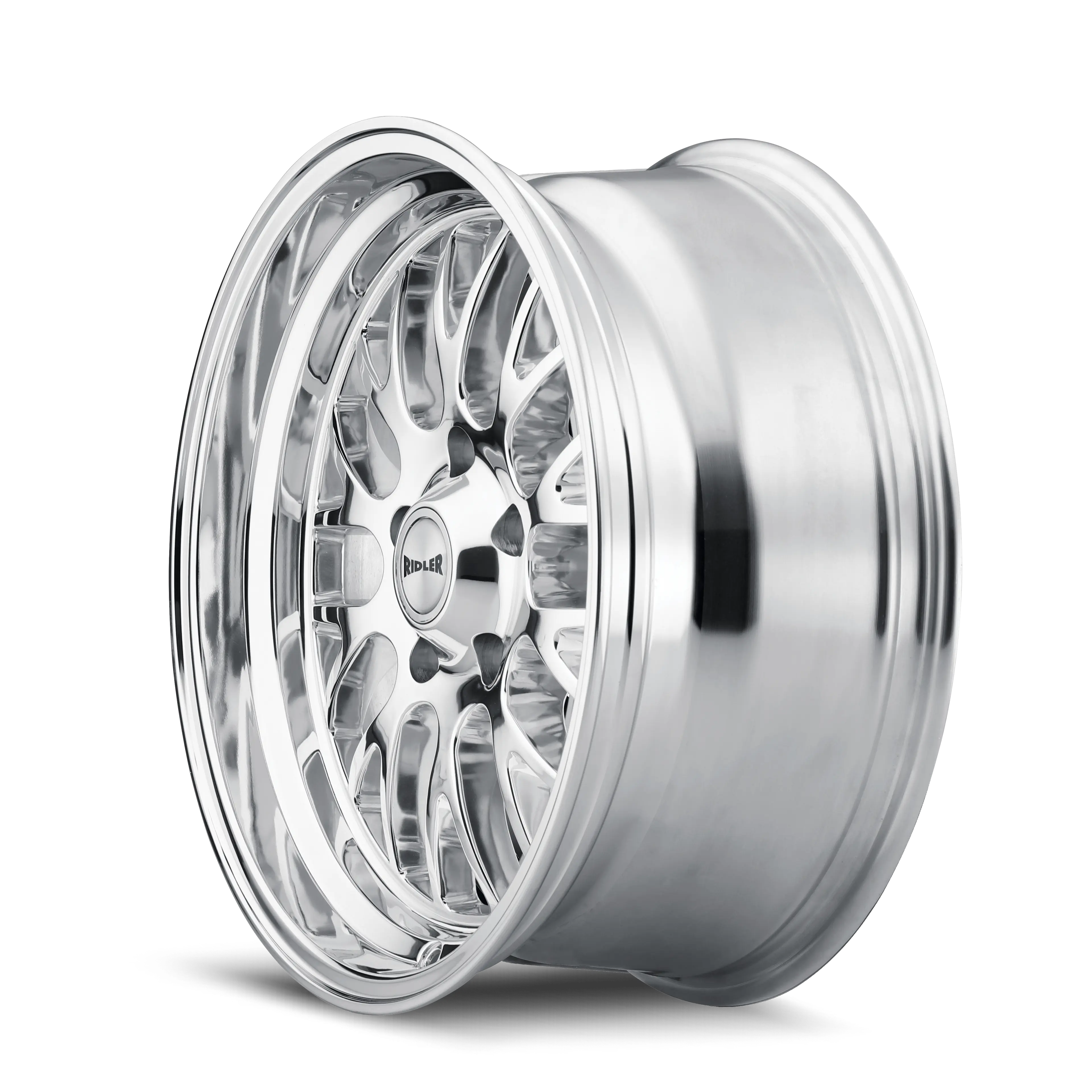 Ridler Wheels 607 20X8.5 5X120.65 Polished miniature 2