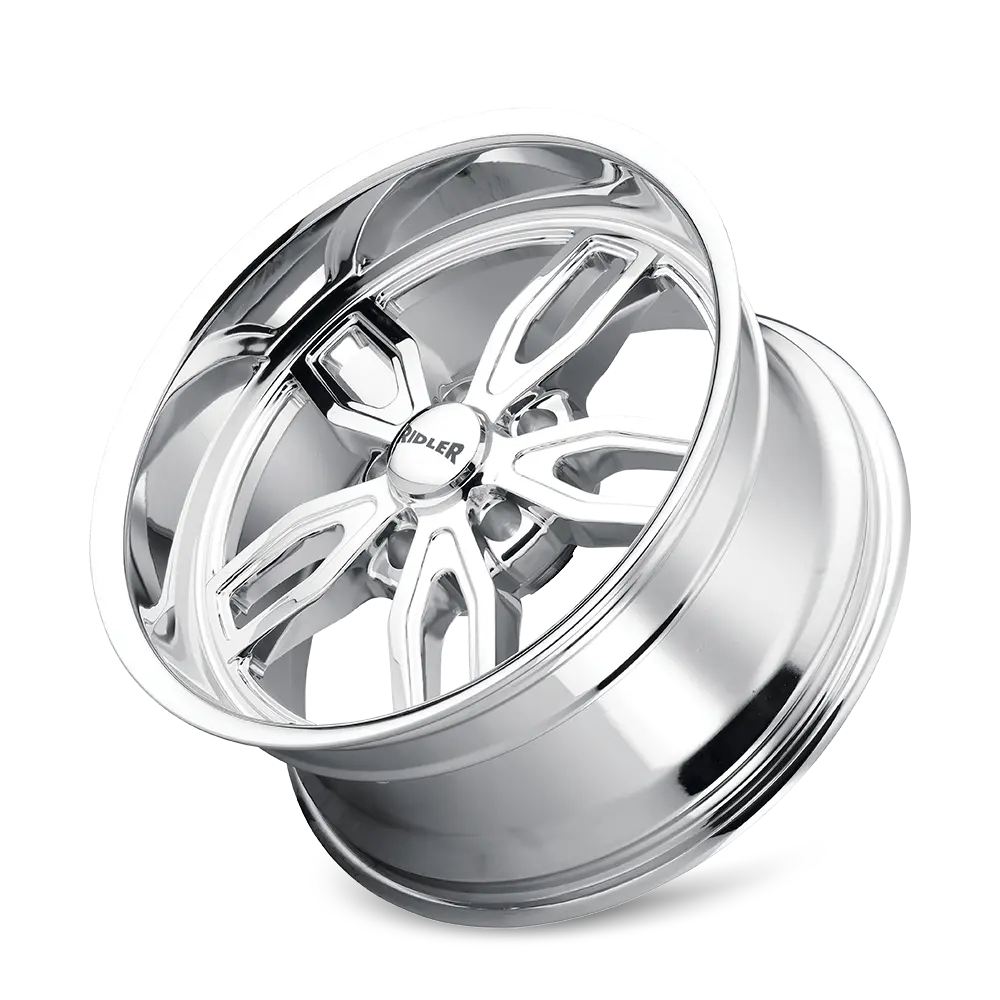 Ridler Wheels 608 20X10 5X114.3 Chrome miniature 3