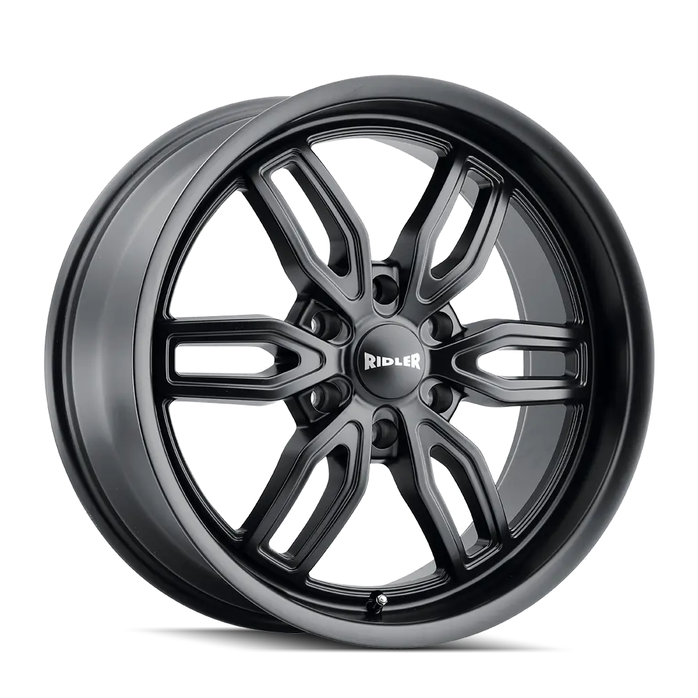 Ridler Wheels 609 20X9 6X139.7 ET 18mm Matte Black