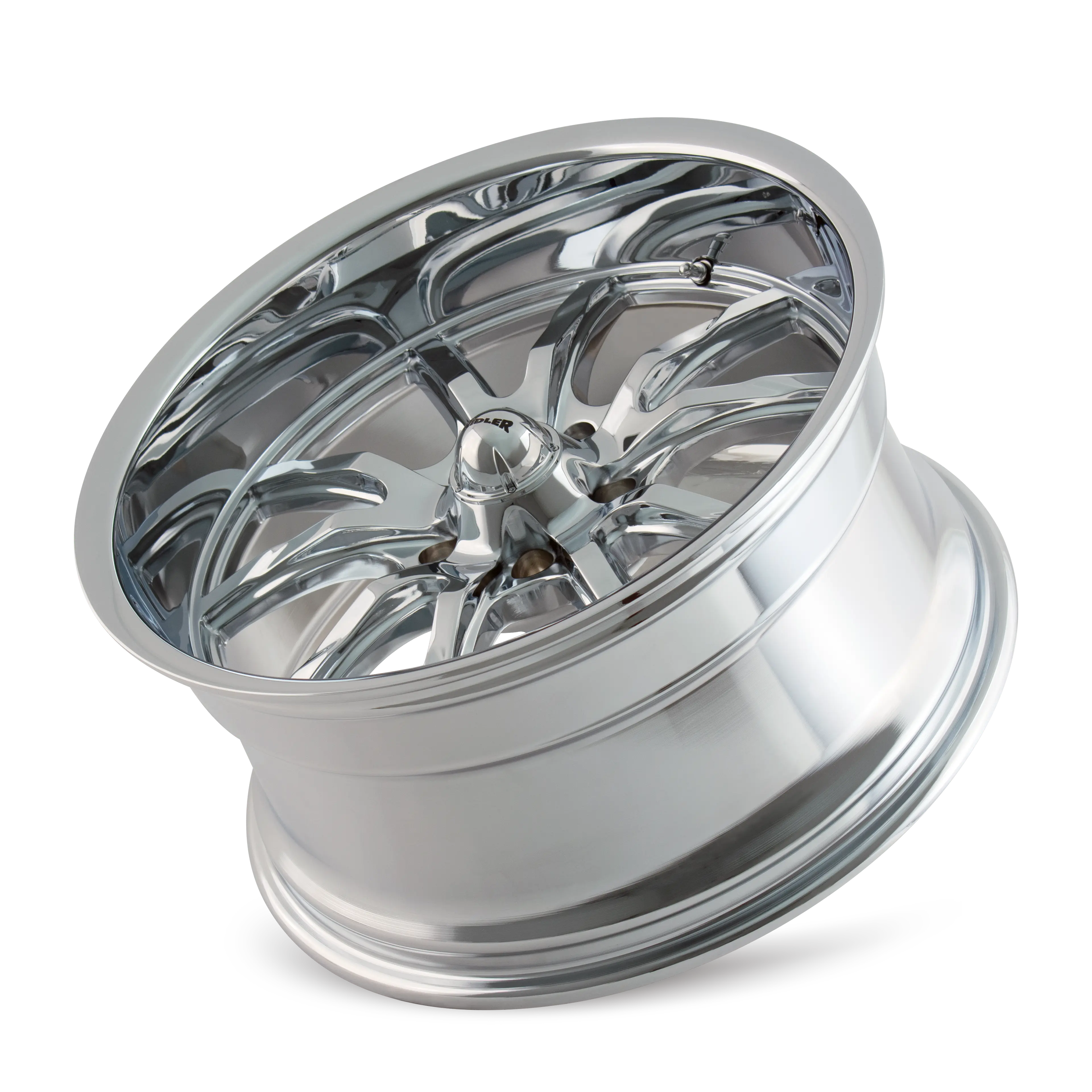Ridler Wheels 650 20X8.5 5X120.65 Chrome miniature 3