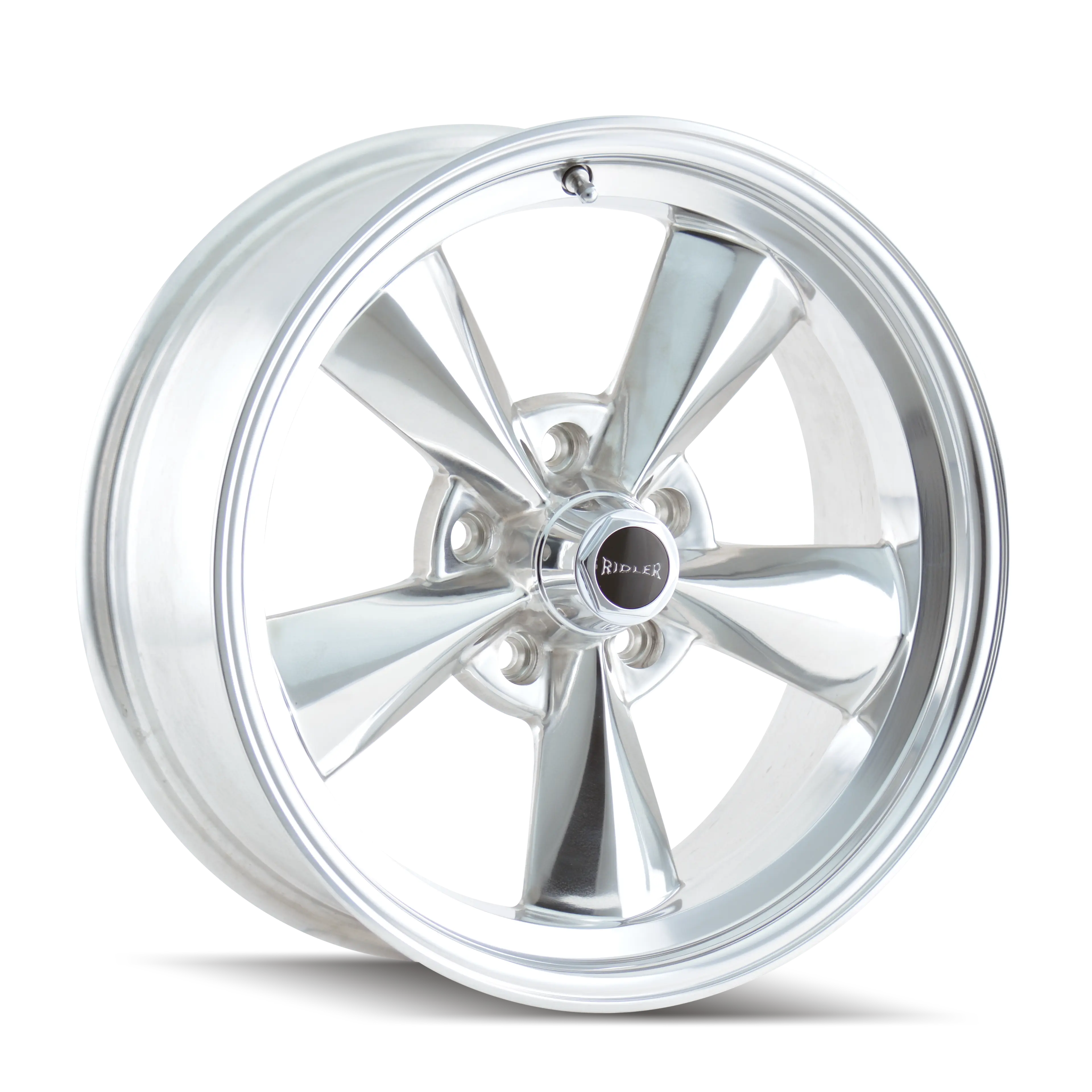 Ridler Wheels 675 15X8 5X120.65 ET -12mm Polished